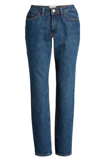 Women's Sezane 1985 The Straight Jeans - Blue