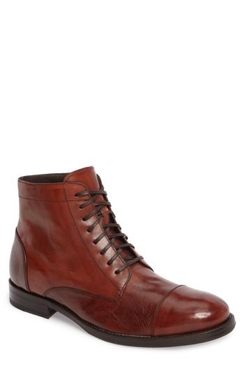 Men's Maison Forte Murcie Cap Toe Boot M - Brown