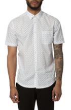 Men's Good Man Brand Trim Fit Palm Tree Print Sport Shirt