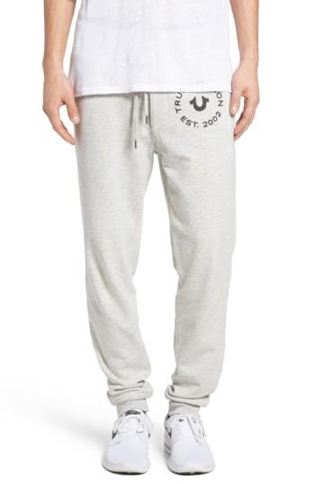 Men's True Religion Brand Jeans Sweatpants - Grey