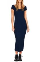 Women's Amuse Society Wide Awake Midi Dress - Blue