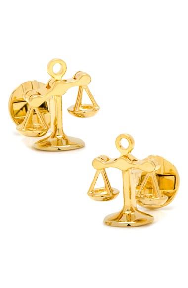 Men's Ox And Bull Trading Co. 'scales Of Justice' Cuff Links