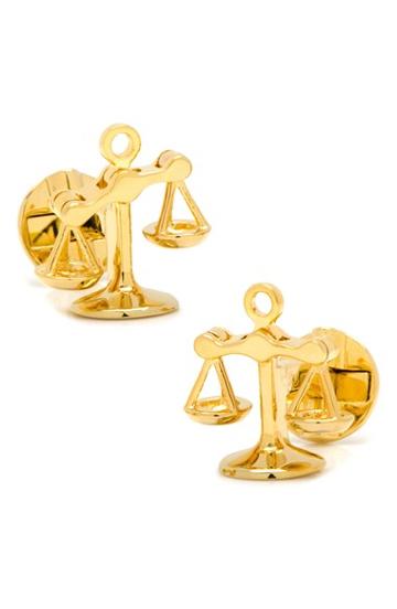 Men's Ox And Bull Trading Co. 'scales Of Justice' Cuff Links