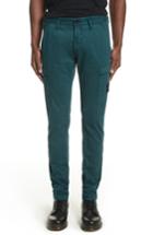 Men's Stone Island Slim Fit Cargo Chinos - Blue