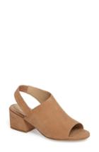 Women's Eileen Fisher Leigh Asymmetrical Slingback Sandal M - Beige