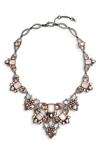 Women's Jenny Packham Crystal Drama Collar Necklace