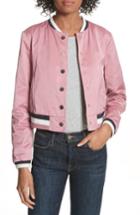 Women's Ted Baker London Crop Bomber Jacket - Pink