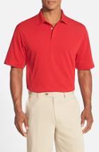 Men's Cutter & Buck 'championship' Classic Fit Drytec Golf Polo, Size - Red (online Only)
