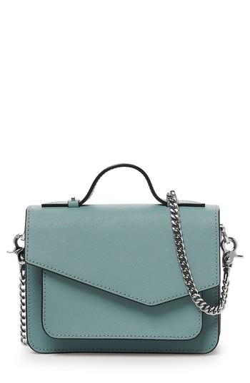 Botkier Mini Cobble Hill Calfskin Leather Crossbody Bag - Blue