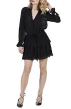 Women's Paige Capricia Silk Dress - Black