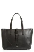 Senreve Voya Pebbled Leather Tote - Green