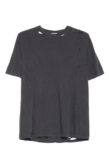 Men's Drifter Cobain Distressed Oversize T-shirt - Grey