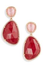 Women's Stella + Ruby Jade Drop Earrings