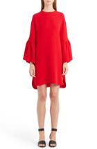 Women's Valentino Bell Sleeve Cady Dress