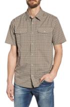Men's Patagonia High Moss Regular Fit Short Sleeve Sport Shirt - Green