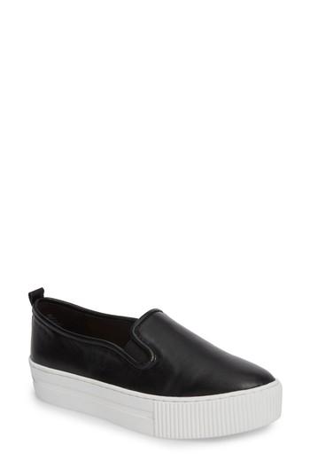Women's Halogen Baylee Platform Slip-on Sneaker M - Black