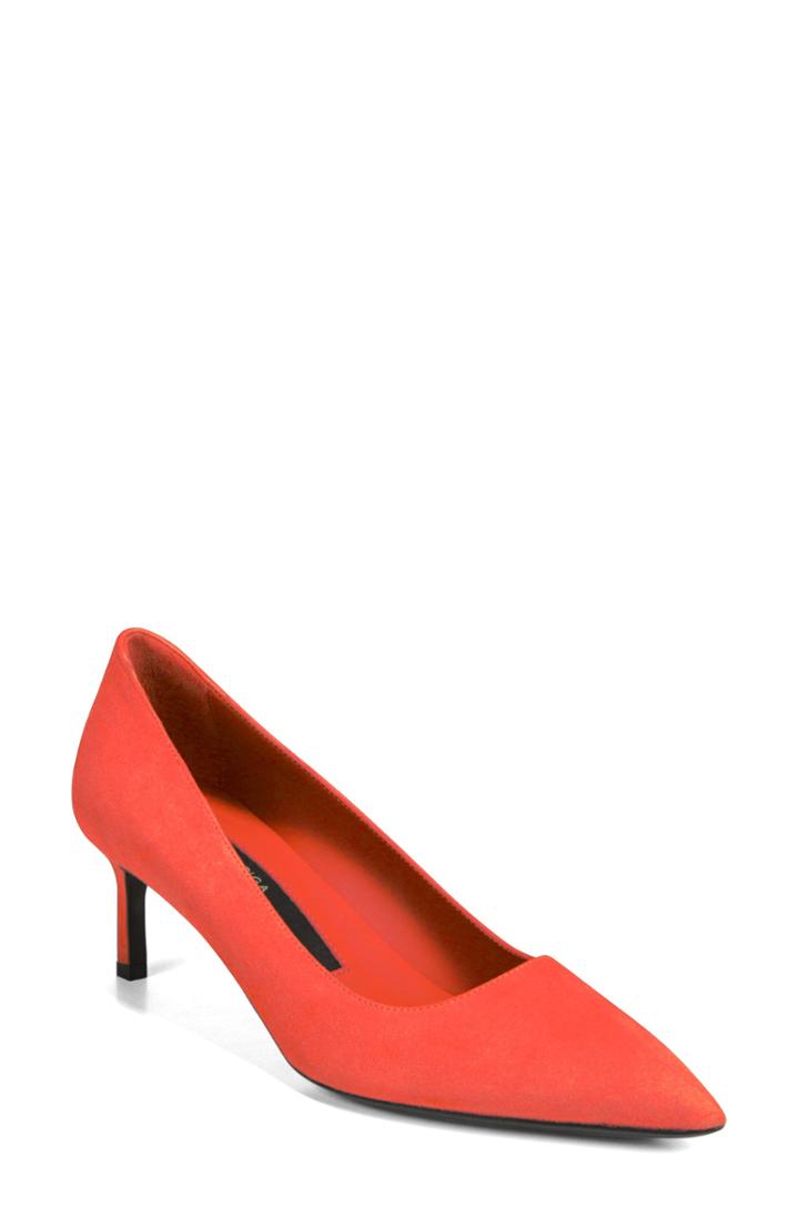 Women's Via Spiga Nikole Pointy Toe Pump .5 M - Orange