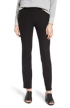 Women's Eileen Fisher Stretch Corduroy Skinny Pants, Size - Black