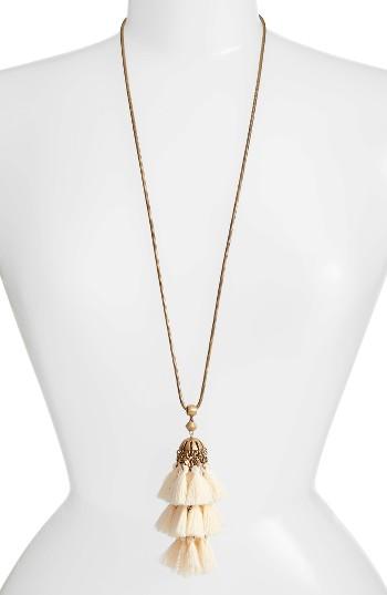 Women's Loren Hope Audrey Tassel Pendant Necklace