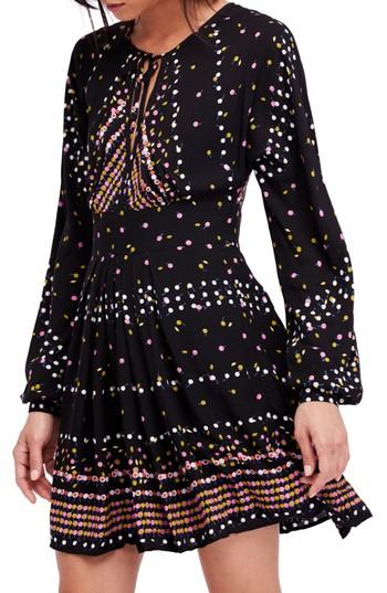 Women's Free People Coryn Minidress - Black