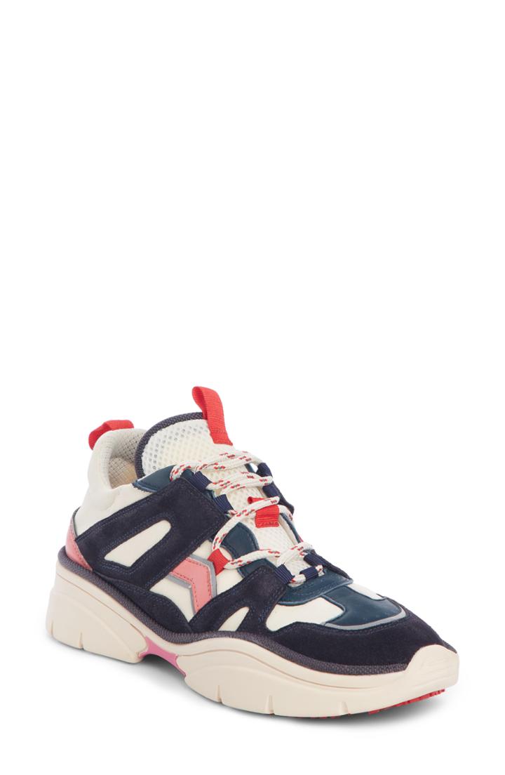 Women's Isabel Marant Kindsay Lace-up Sneaker Us / 39eu - Blue