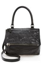 Givenchy 'small Pepe Pandora' Leather Shoulder Bag - Black
