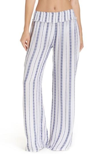 Women's Surf Gypsy Wide Leg Cover-up Pants - Ivory