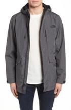 Men's The North Face El Misti Trench Ii Hooded Jacket - Grey