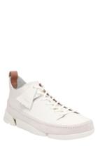 Men's Clarks 'trigenic Flex' Leather Sneaker .5 M - White