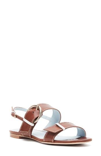Women's Frances Valentine Faith Sandal M - Brown
