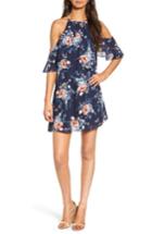 Women's Chelsea28 Off The Shoulder Shift Dress - Blue
