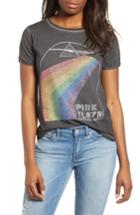Women's Lucky Brand Pink Floyd Metallic Tee - Black