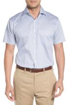 Men's Peter Millar Foxholes Fit Sport Shirt, Size Small - White