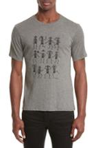 Men's The Kooples Dancing Skeleton Graphic T-shirt