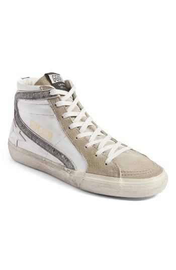 Women's Golden Goose Slide High Top Sneaker Eu - White
