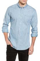 Men's Scotch & Soda Print Woven Shirt - Blue