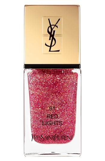 Yves Saint Laurent Dazzling Lights La Laque Couture Nail Polish - 91 Red Lights