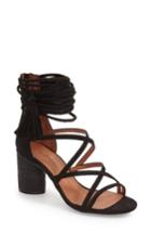 Women's Jeffrey Campbell 'despina' Strappy Sandal .5 M - Black