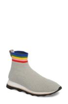 Women's Loeffler Randall Scout Sock Sneaker M - Grey