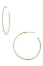 Women's Bony Levy Large Diamond Hoop Earrings (nordstrom Exclusive)