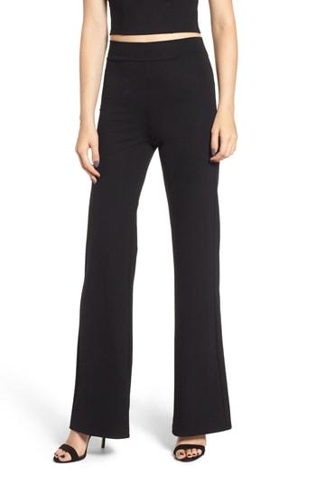 Women's Soprano Ponte Flare Pant - Black