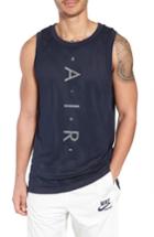 Men's Nike Sportswear Air Knit Tank, Size - Blue