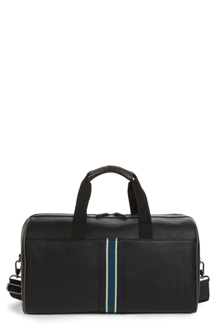 Men's Ted Baker London Berman Faux Leather Duffel Bag -