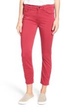 Women's Jen7 Crop Sateen Skinny Jeans - Pink