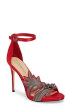 Women's Imagine Vince Camuto Dayanara Embellished Sandal M - Red