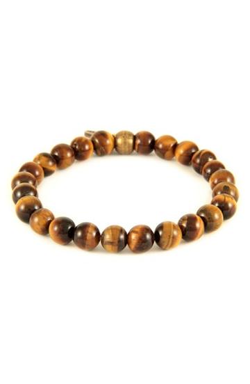 Men's Mr. Ettika Tiger's Eye Stretch Bracelet