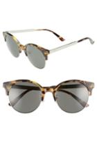 Women's Blanc & Eclare Venice Round Sunglasses - Tortoise/ Grey