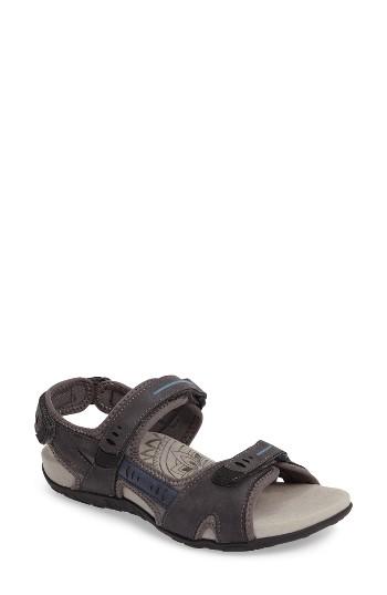 Women's Aetrex Bree Sport Sandal Eu - Grey