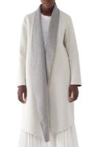 Men's Canali Merino Wool Zip Cardigan Us / 54 Eu R - Brown