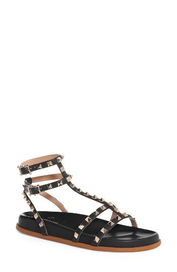 Women's Valentino Rockstud Flatform Sandal